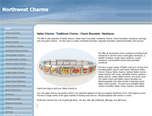 Tablet Screenshot of northwestcharms.com